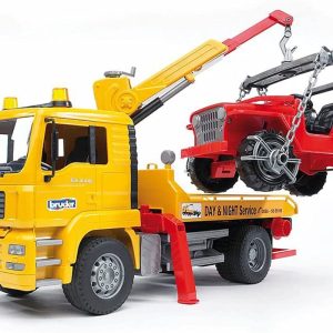 Bruder 02750 - MAN TGA SOCCORSO STRADALE JEEP  - scala 1/16