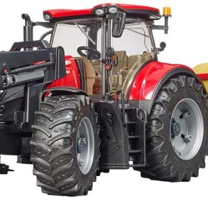 Bruder 03198 Bruder  Case Ih Optum 300Cvx + rimorchio trasporta balloni scala 1/16