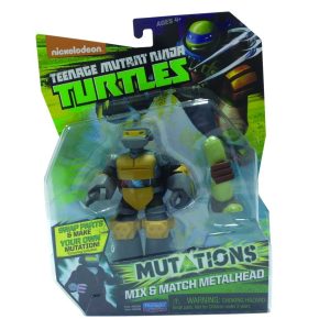 Ninja Turtles – 5583 – Mix N' Match – Metalhead – Personaggio D´Animazione Trasformabile 12 Cm  cod 90388 ass.90380