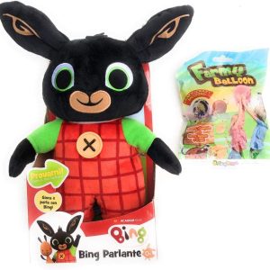 Bing Peluche Parlante ( ITALIANO ), 31 cm + 1OMAGGIO