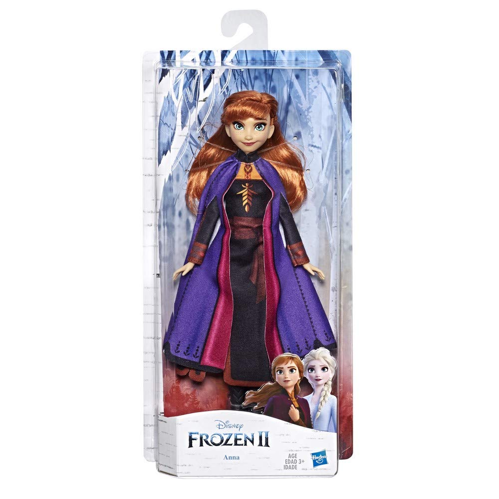 Disney Frozen 2 - Anna Fashion Doll 28 cm circa di Hasbro E6710-E5514