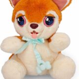 Baby Paws Mini Cuccioli, Shiba Inu Peluche Interattivo con Suoni, Include Borsetta, IMC TOYS 922402 - immagine 2