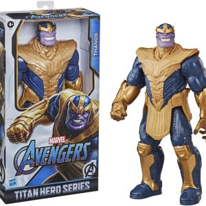 Marvel Avengers, Titan Hero Series, Action figure di Thanos Hasbro E7381