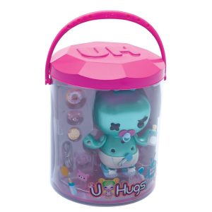 Giochi Preziosi - U Hugs, Bambola da Personalizzare Scary Baby con Accessori Attacca e Stacca, Multicolore