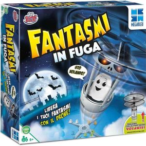 Fantasmi in Fuga- Gioco da Tavolo con Drone all'Interno della confezione, MB678581 Grandi Giochi