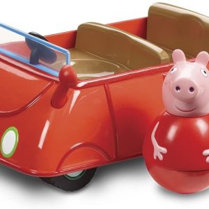 Peppa Pig Weebles Macchina e peppa pig sempre in piedi