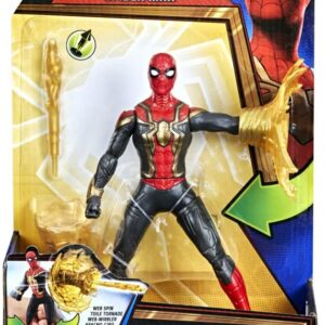 Spider-Man Deluxe con Aracno-Giro , Action Figure Deluxe da 15 cm, dal Film di Spider-Man "No Way Home", Hasbro F1917-F0232