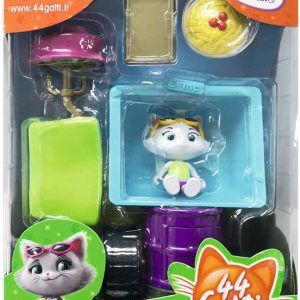 44 GATTI LA CLUHOUSE L'ANGOLO DI MILADY CON PERSONAGGIO Modello i Buffycats 44