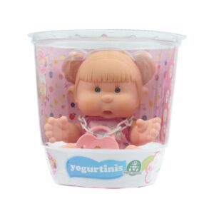 Yogurtinis Barattolo con Bambola Profumata, 20 cm, Cary Raspberry Gusto Lampone di Giochi Preziosi