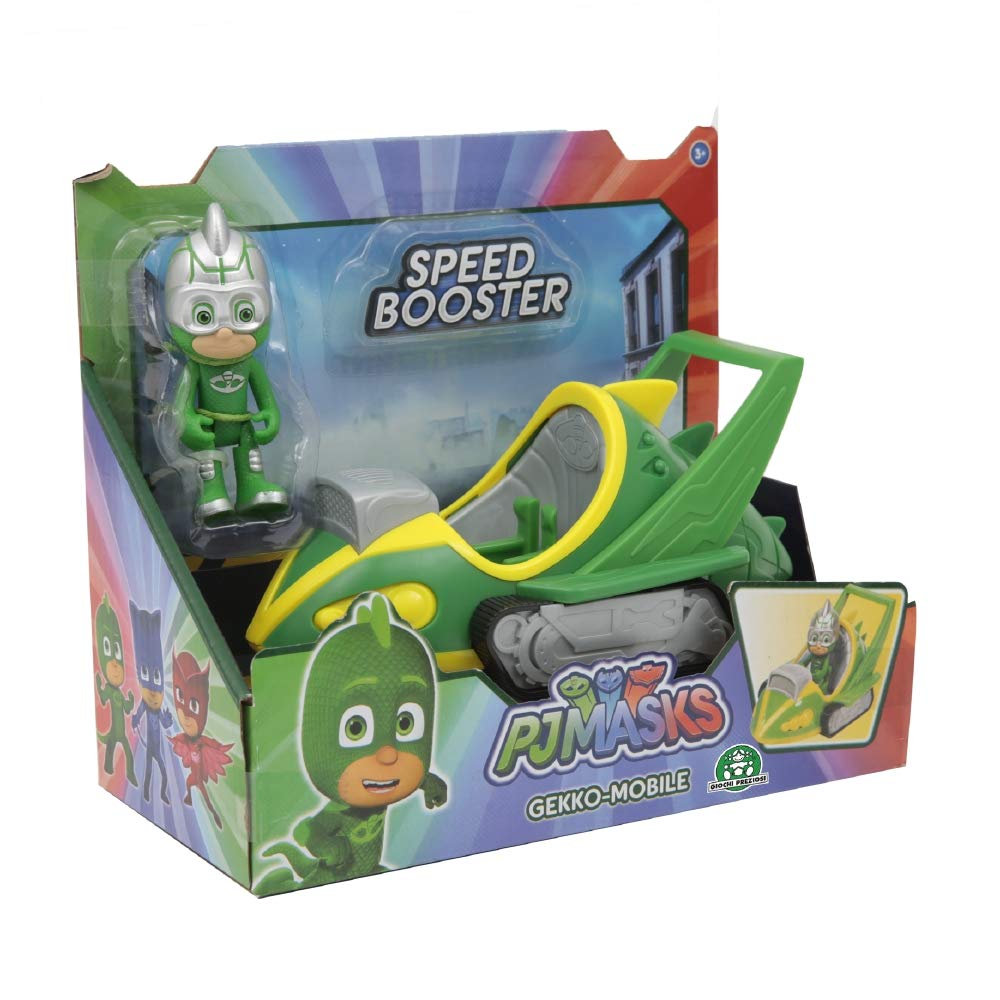 Pj Masks Geco Veicolo Speed Booster di Giochi Preziosi  PJM60300