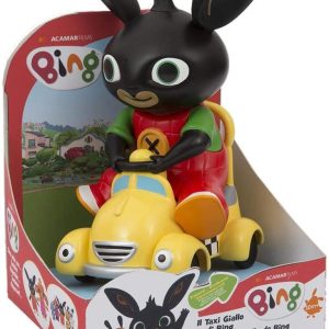 Bing Auto Push and Go Veicolo con Personaggio, Giochi Preziosi BNG19000