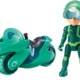 Petronix - Motocicletta  Con Personaggio Tim Articolato Da 7 Cm E Zaino Removibile PET00000 - immagine 3
