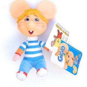 grandi Giochi Topo Gigio  Super gigio Pupazzo con Viso Rigido  20 cm vestito classico