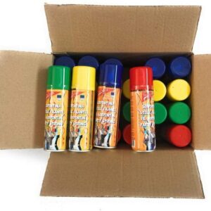 STELLE FILANTI SPRAY OFFERTA 24 BOMBOLETTE 83 ML - E 175 - ADATTO A FESTE E COMPLEANNI DOVE SI VUOLE CREARE DIVERTMENTO X I PICCOLI E GRANDI AMICI