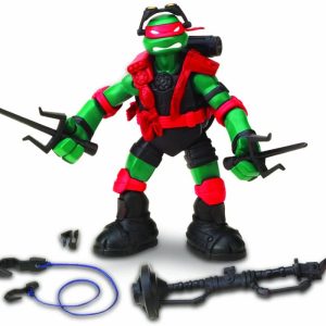 Tartarughe Ninja - Ninja Turtles Stealth Tech Figura Articolata Raffaello, Giochi Preziosi GPZ95000