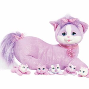 Kitty Surprise - Mom e Her kittens Iris Wave 1 Plush Toy  by Puppy Surprise scopri quanti cuccioli ha 3?4?5?