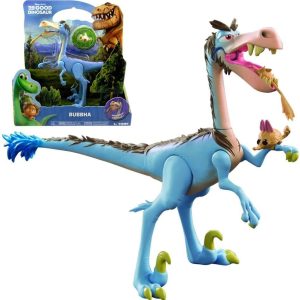 The Good Dinosaur il Viaggio di Arlo Personaggio Bubbha con Bocca e Zampe Articolate, Altezza 20 cm
