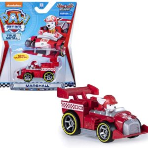 Spin Master Paw Patrol Rubble Marshall Race Die Cast in Metallo