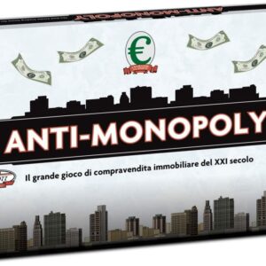 Hasbro - Anti Monopoly gioco di strategia in Italiano