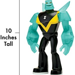Ben 10 - Figura Base Diamante gigante diamondhesd 27 cm circa Giochi Preziosi ben02100