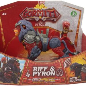 Gormiti S3 Hyperbeast Alpha Pyron & Riff , Giochi Preziosi GRA09000