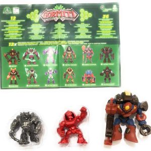 Gormiti Mistery Box Edizione Speciale 16 : Ultra Omega Motak 8 cm + Gormiti Ultra Vulkan e Ultra Hydros 4-5cm