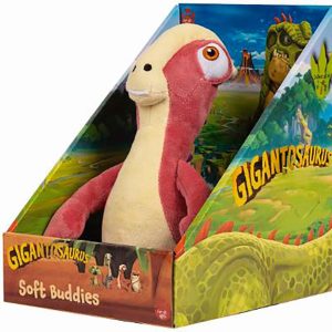 Gigantosaurus Personaggio Rocky Peluche 25 cm, Grandi Giochi GGN04000