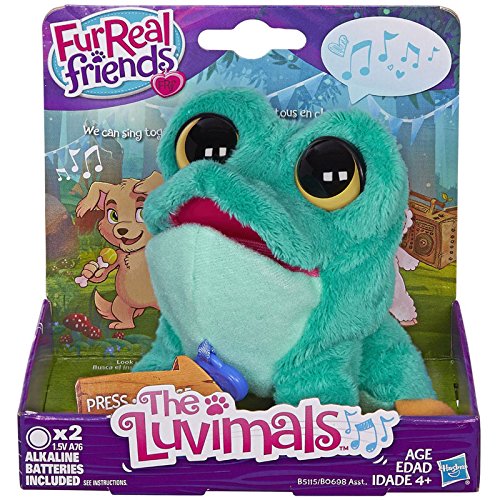 Hasbro Fur Real Friends Luvimals C.L. Ribbit - RANOCCHIO -