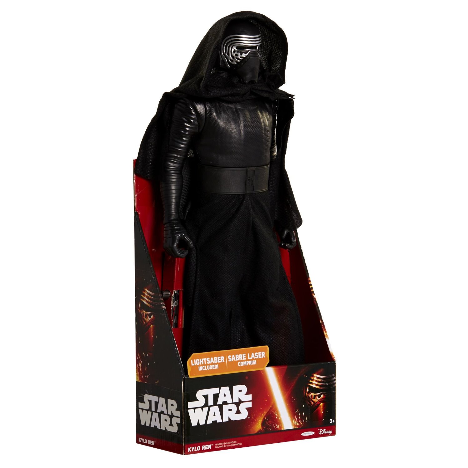 Star Wars Il Risveglio della Forza, Personaggio Gigante Kylo Ren con braccia e gambe snodate, Altezza 45 cm