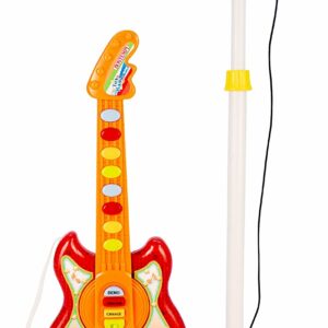 Bontempi - Chitarra Rock Elettronica e Microfono da Palco, 24 5025