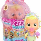 Cry Babies Magic Tears Tropical Shiny Shells Sandy, Piange Lacrime Schiumose, IMC Toys 910317