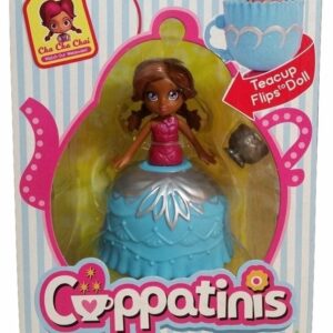 Cuppatinis Mini Doll  Cuppatinis Exclusive - Cha Cha Chai - Teacup Flips to Doll  di Giochi Preziosi