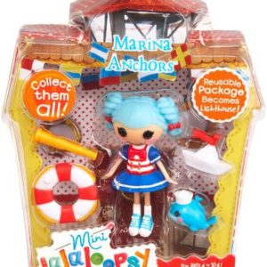 Lalaloopsy - Mini Lalaloopsy 8 cm Marina Anchors con accessori, Giochi Preziosi GPZ12152