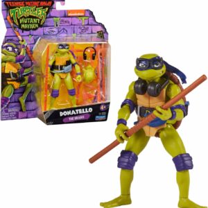 Turtles Movie Donatello - Tartaruga Ninja personaggio base Donatello 12 cm, Giochi Preziosi TU805000