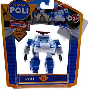 ROBOCAR POLI  - POLI   - 83056 MAGICAL FIGURINE - PLAY AND FUN - NON TRASFORMING 8 CM