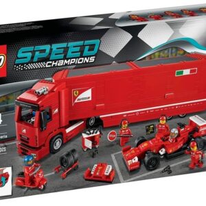 LEGO Speed Champions 75913 - Camion Trasportatore F14 T e Scuderia Ferrari