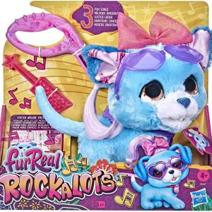 FurReal friends ROCKALOTS  - Cane Peluche interattivo, Hasbro F3507