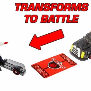Mecard  Stronghorn Deluxe si trasforma con la carta di Mattel GBP81
