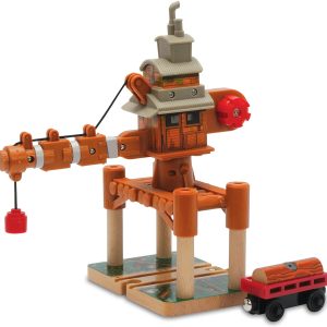 Il trenino Thomas - Old Wheezy, La vecchia gru girevole, Mattel LC98210