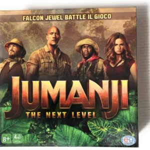 Editrice Giochi Jumanji 3 The Next Level, Gioco da Tavolo Falcon Jewel Battle Game per Bambini, Famiglie e Adulti