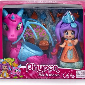 Pinypon Mix & Mactch - Regina dei Draghi, 700015547 Famosa