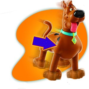 Scooby-Doo con Suoni Crazy Legs  Giochi Preziosi CCP30004