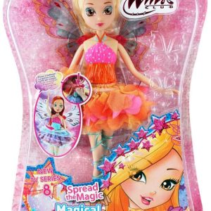 Winx Club Stella Bambola Magical Enchantix Spinning di Giochi Preziosi WNX65000