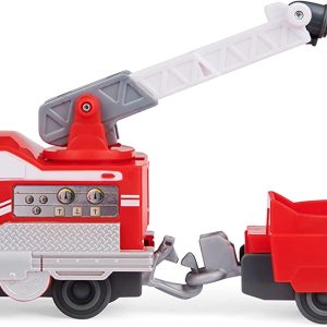 Mighty Express Trenino a spinta Red con vagone Merci, Spin Master 6060197