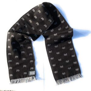 JUVENTUS Sciarpa Jaquard Ufficiale 140 X20 CM Circa - Nuovo Modello per Un Vero Tifoso