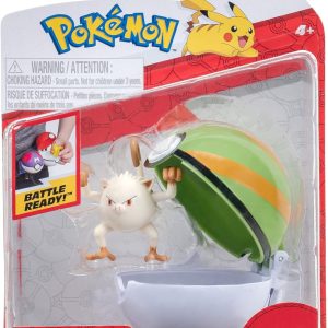 Pokemon Mankey 5 cm e Nest Ball, PK160400