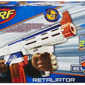 Nerf  Retaliator Arma con Caricatore Rimovibile 98696