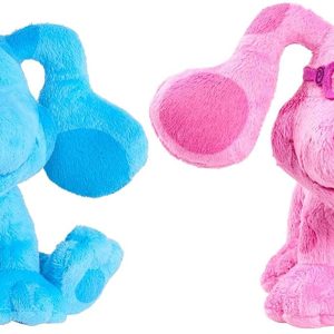 Blue's Clues & You - Blue e Magenta Peluche morbido e soffice 18 cm, Giochi Preziosi BLU00000