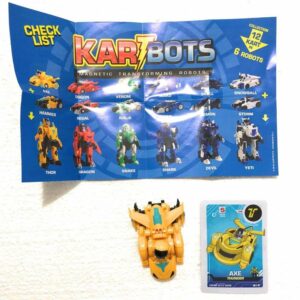 Kart Bots Kartbots Kar Tbots Trasforming Robots (Kartbots Axe)L'ORIGINALE