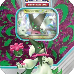Pokemon Tin da collezione Compagni d'avventura di Paldea Meowscarada-ex  - Edizione in Italiano